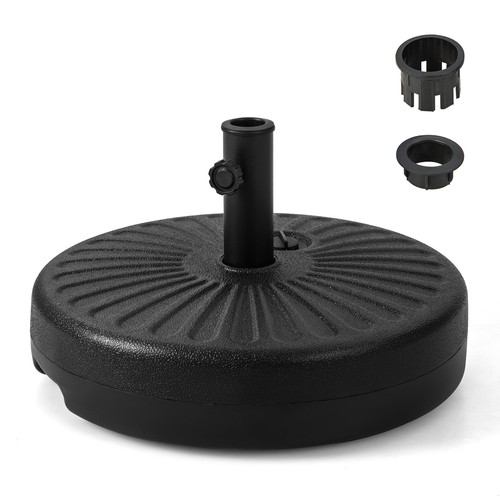 Weighted market table - table, umbrella