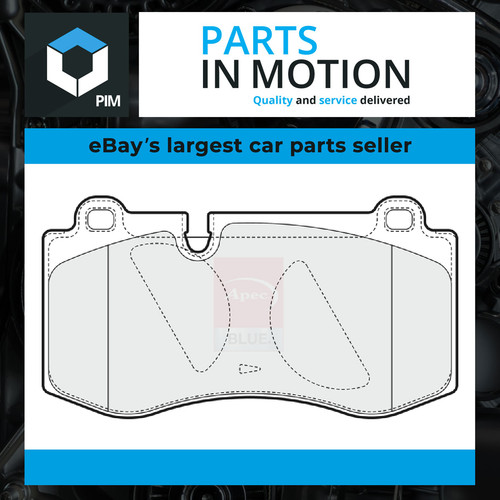 Brake pads set fits - brake, mercedes