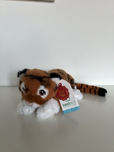 Keeleco tiger soft toy - soft, plush
