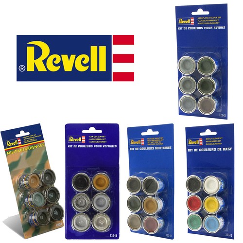 Revell colour set - revell, 6x14ml