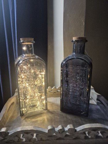 Blue bottles homesense - bottles,