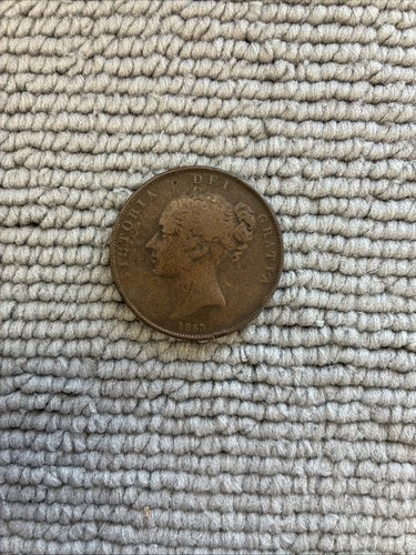 1853 penny queen victoria - 1853,
