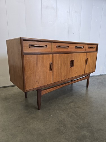 Mid century plan fresco - plan, teak