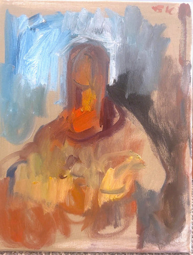 X14 small abstract - 11”x14”,