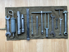 Vintage mechanics tool roll