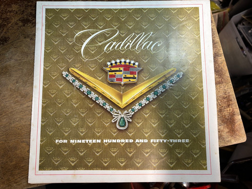 1953 cadillac brochure - cadillac, folder