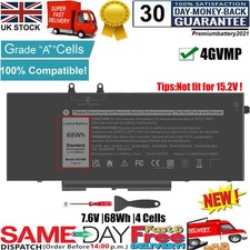 ✅Battery 4GVMP For Dell