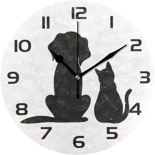 Dog cat themed silent - cat, wall