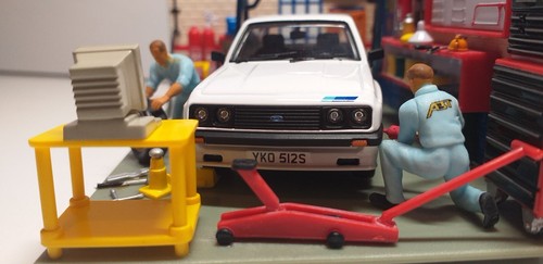 Corgi scale ford - corgi, escort