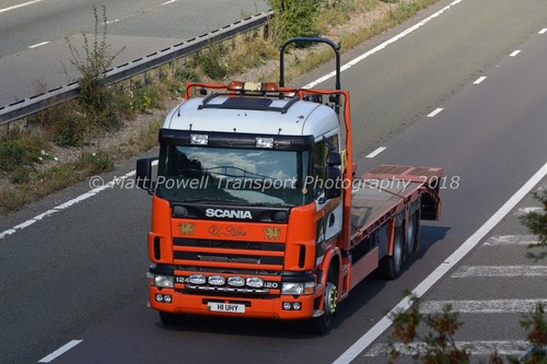 Truck photo 12x8 - scania, 124