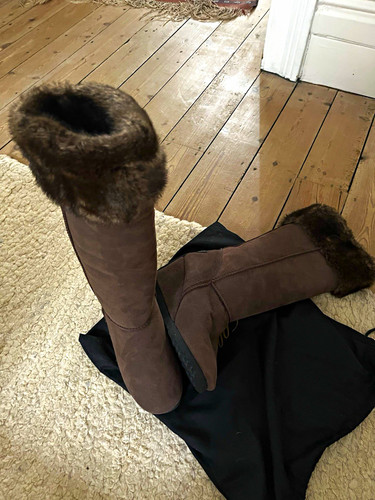 Women sheepskin knee high - women’s,