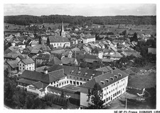 DE-BFP1-0678-68 - HIRSINGUE - By Plane Above - The Convent Of The Capuchins