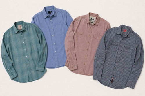 Button down shirts fcuk mix - 4,