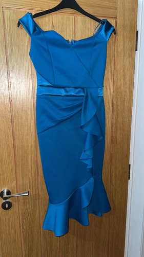 Lipsy london teal bardot - london,