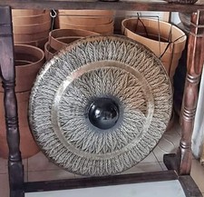 Large Gong in Brown Antique