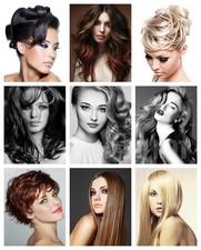 HAIR SALON POSTER - LOTS OF