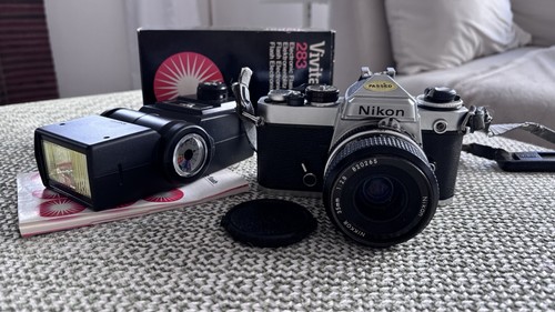 Vintage nikon 35mm film - nikon,
