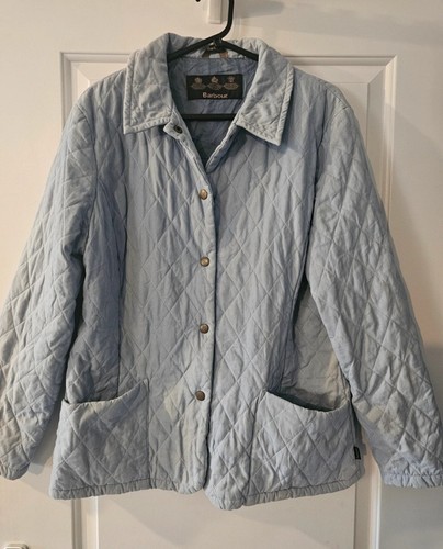 Vintage barbour quilted jacket - quilted,