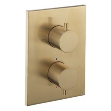 MPRO 2 Outlet 2 Handle Concealed Thermostatic Bath Shower Valve Set