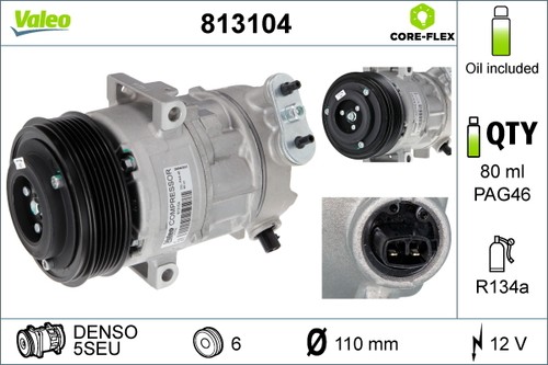 Valeo 813104 compressor - 813104,