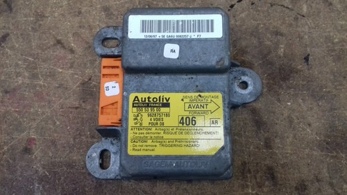 Peugeot 406 srs control - srs, unit