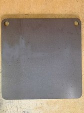 3/8" Steel Pizza Baking Plate
