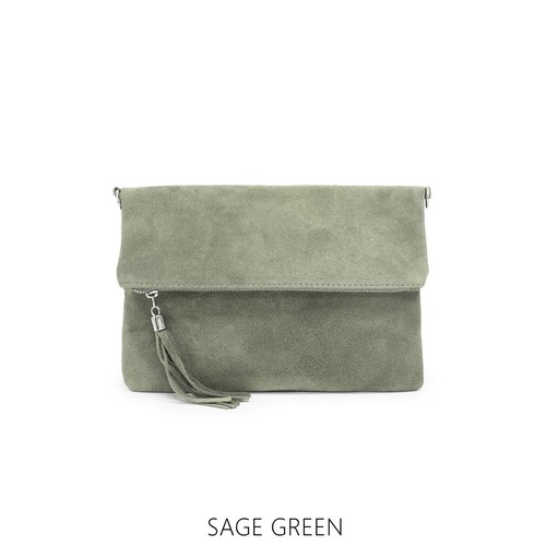 Fold over plain suede - plain,