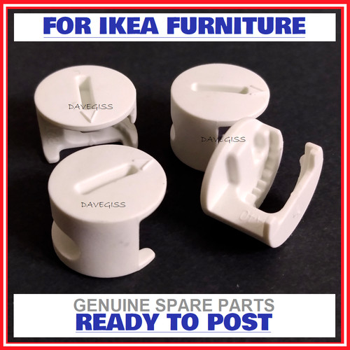 Ikea hemnes cam nuts - nuts, white
