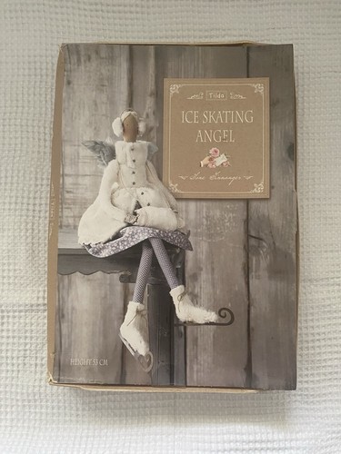 Tilda ice skating angel - angel, doll