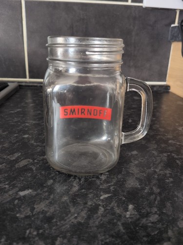 Smirnoff mason jar brand new - smirnoff,