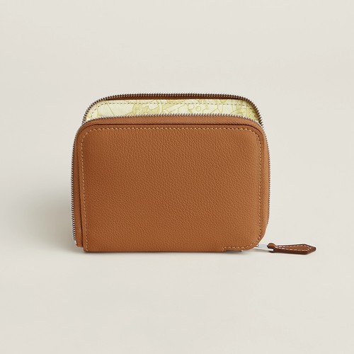 Hermes silk compact wallet - in,