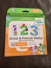 Leap Frog Scout & Friends Maths With Solving Problems Book 2-4 Yrs, Level 1