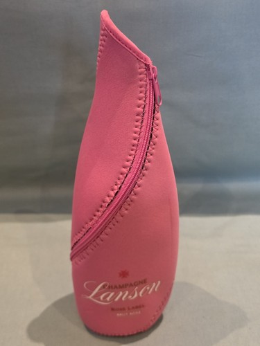 Lanson champagne pink wrap - wrap, zip