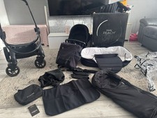 iCandy Peach 6 Black Travel System Pram Pushchair Stroller