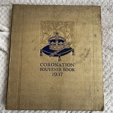 Rare 1937 King George VI Coronation Souvenir Book - Daily Express