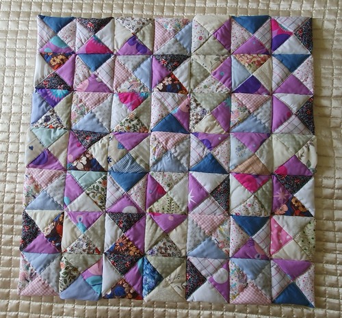Handmade patchwork quilt - handmade,