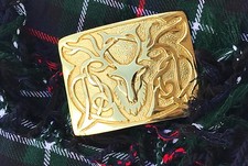 Men’s Kilt Belt Buckle Stag