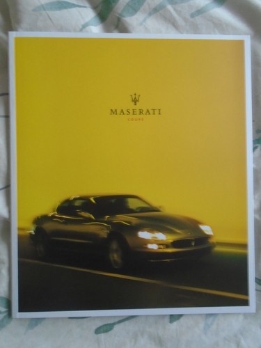 Maserati coupe range brochure - maserati,