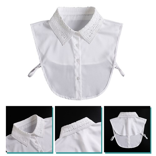 Reusable white lace false - reusable,