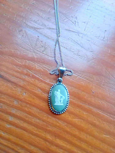 Sterling silver oval - l,