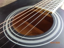 wide neck acoustic guitar for big hands: a MarcP custom conversion