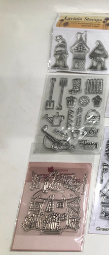 Lavinia stamps woodware