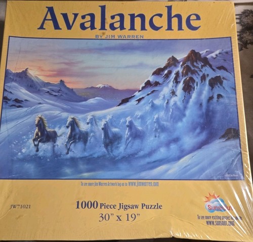 Avalanche 1000 piece jigsaw - 1000,