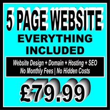 5 PAGE WEBSITE | 5 PAGES WEB