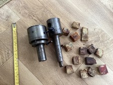 Coventry die box with arbour and cutters