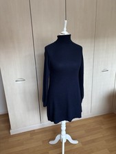 M&S Knee Length Polo Neck Jumper Dress Size 10