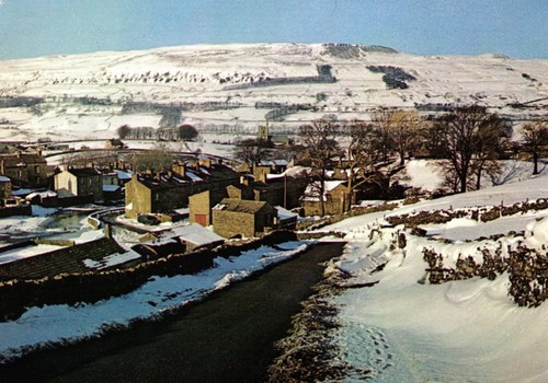 Postcard gayle and stagsfell - gayle,