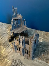 Gothic Sc-fi Ruined Building