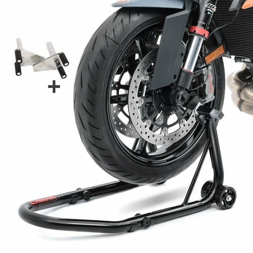 Motorcycle front paddock stand - front,