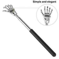 Skeleton / RAKE BACK SCRATCHER Metal Extending Massager Telescopic Portable UK